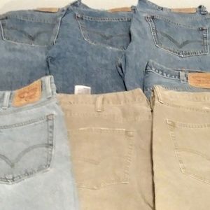 Bundle of Mens levis short pants